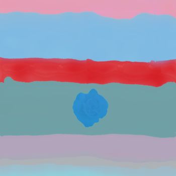 Arts numériques intitulée "Color fields and th…" par Marina Alexandrova, Œuvre d'art originale, Peinture numérique