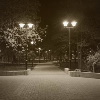 摄影 标题为“The nightly city - 3” 由Aleks Demidoff, 原创艺术品
