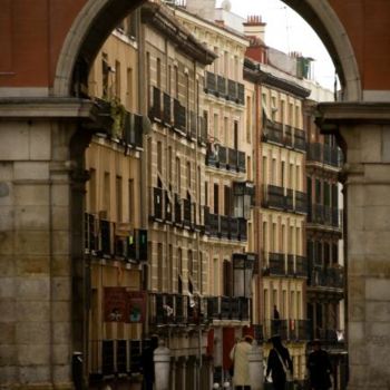 Fotografia zatytułowany „The Madrid street -…” autorstwa Aleks Demidoff, Oryginalna praca