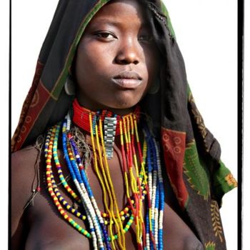 Fotografia intitulada "Ethiopian girl" por Aleks Demidoff, Obras de arte originais, Outro