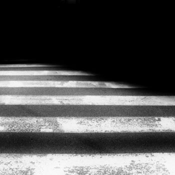 Photography titled "Pedestrian crossing…" by Alen Gurovic, Original Artwork, Non Manipulated Photography