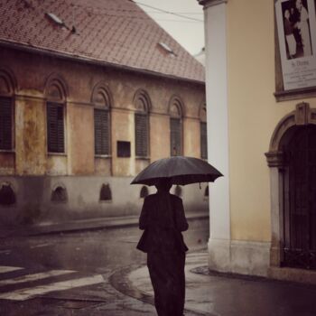 Photographie intitulée "Rainy day" par Alen Gurovic, Œuvre d'art originale, Photographie non manipulée