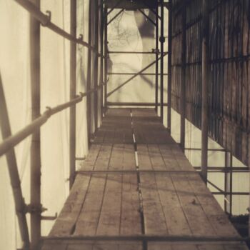 Photography titled "Under construction" by Alen Gurovic, Original Artwork, Non Manipulated Photography