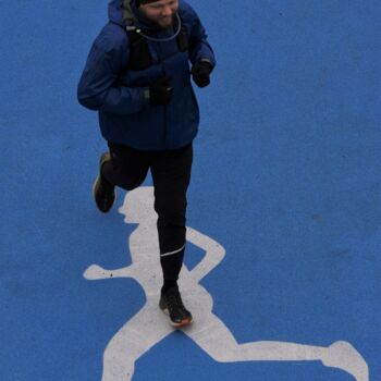 Фотография под названием "Two runners" - Alen Gurovic, Подлинное произведение искусства, Не манипулируемая фотография