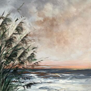 Malarstwo zatytułowany „Sea II” autorstwa Alena Kalevich, Oryginalna praca, Akryl