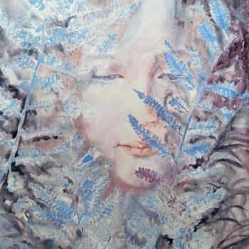Pittura intitolato "In the Presence of…" da Alena Masterkova, Opera d'arte originale, Olio