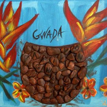 Peinture intitulée "Gwada" par Alena, Œuvre d'art originale