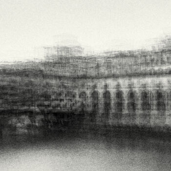 Fotografia intitolato "Palimpseste, Firenze" da Aleph Uteza Lysimaque, Opera d'arte originale, Fotografia digitale