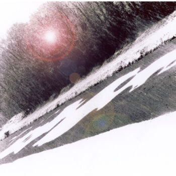 「Canal sous la neige」というタイトルの写真撮影 Alepph.Kによって, オリジナルのアートワーク