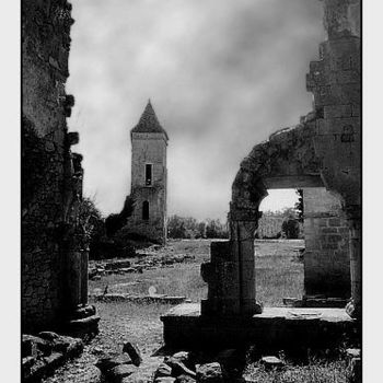 Fotografia intitolato "Abbaye de Blasimon 2" da Jean-Louis Alessandri, Opera d'arte originale