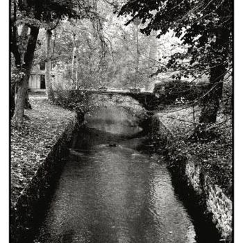 Fotografia intitolato "Le ruisseau et le p…" da Jean-Louis Alessandri, Opera d'arte originale