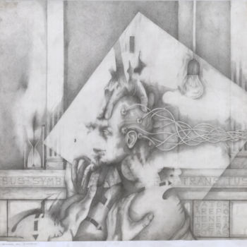 Desenho intitulada "alessadro-de-michel…" por Alessandro De Michele, Obras de arte originais, Lápis