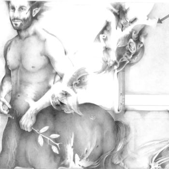 Rysunek zatytułowany „Alessandro-De-Miche…” autorstwa Alessandro De Michele, Oryginalna praca, Ołówek