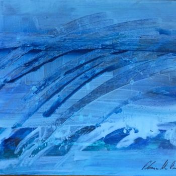 Pittura intitolato "Oceano" da Alessia Nicolini, Opera d'arte originale