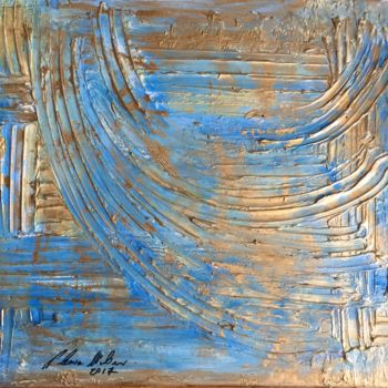Painting titled "Breath of wind" by Alessia Nicolini, Original Artwork