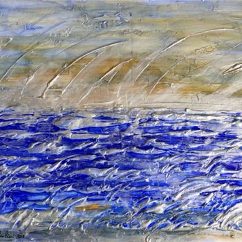 Malarstwo zatytułowany „rough sea” autorstwa Alessia Nicolini, Oryginalna praca