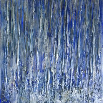 Pittura intitolato "Rain" da Alessia Nicolini, Opera d'arte originale