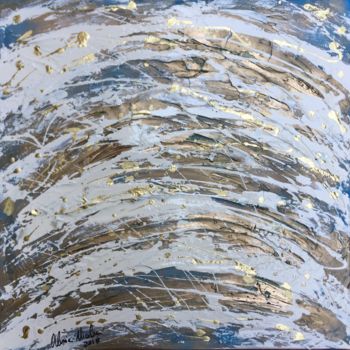 Painting titled "Harmonic waves in t…" by Alessia Nicolini, Original Artwork