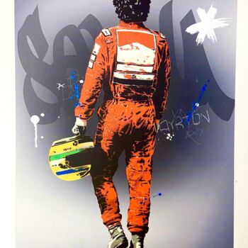 Printmaking titled "Senna" by Alessio B, Original Artwork, Digital Print