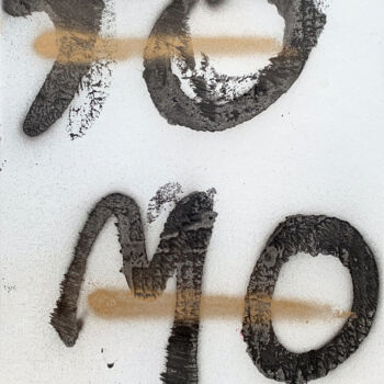 Pintura titulada "J.O.M.O." por Alessio Guano, Obra de arte original, Acrílico