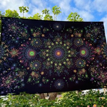 "Psychedelic tapestr…" başlıklı Dijital Sanat Alex Anahart tarafından, Orijinal sanat, Dijital Resim