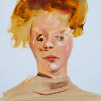 "portrait#3" başlıklı Tablo Alex Çem Dupré tarafından, Orijinal sanat, Petrol