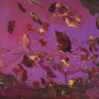 Pintura titulada "Rose.jpg" por George Jung, Obra de arte original, Acrílico
