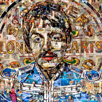 Arte digitale intitolato "Paul McCartney Sgt…" da Alex Loskutov, Opera d'arte originale, Fotomontaggio