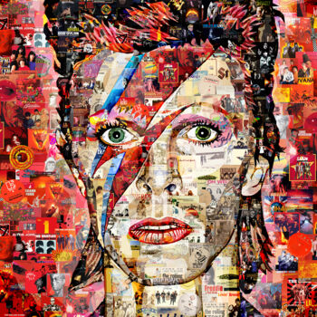Цифровое искусство под названием "Art Collage Poster…" - Alex Loskutov, Подлинное произведение искусства, Цифровой коллаж