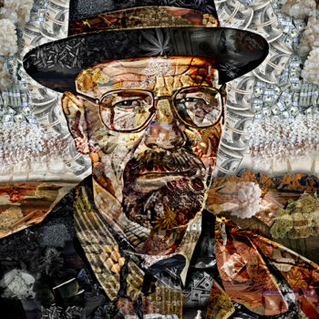 Arts numériques intitulée "Art Collage Poster…" par Alex Loskutov, Œuvre d'art originale, Collage numérique