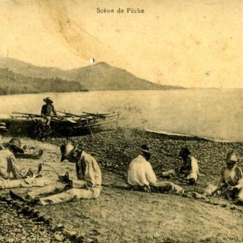 "Scene de peche" başlıklı Fotoğraf Alex Savy tarafından, Orijinal sanat