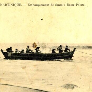 Фотография под названием "Embarquement de Rhum" - Alex Savy, Подлинное произведение искусства