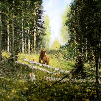 Картина под названием "Prospectors passed" - Alexander Boyko, Подлинное произведение искусства, Масло