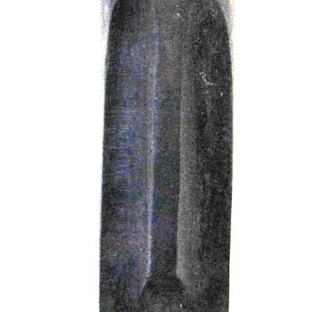 Escultura intitulada "Лицо" por Alexander Breskin, Obras de arte originais, Madeira Montado em Painel de madeira