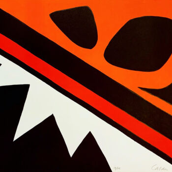 Incisioni, stampe intitolato ""La Grenouille et l…" da Alexander Calder, Opera d'arte originale, Litografia