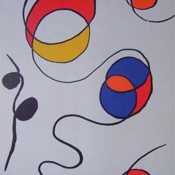 Schilderij getiteld "Alexander Calder -…" door Alexander Calder, Origineel Kunstwerk