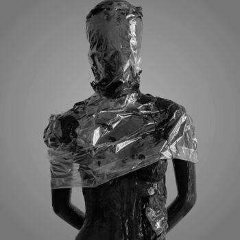 Скульптура под названием "Vaccinated 2" - Alexander Friedrich, Подлинное произведение искусства, Акрил