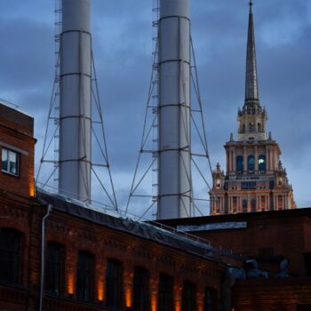 Photographie intitulée "Moscow eclecticism" par Alexander Kolonsky, Œuvre d'art originale, Photographie numérique