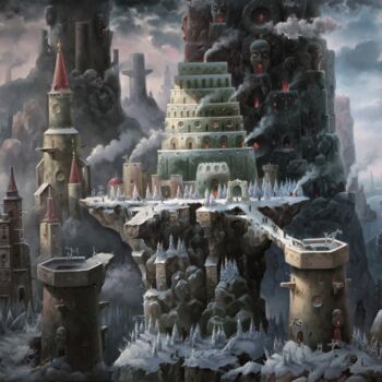 Картина под названием ""Land of Mountain T…" - Александр Михальчук, Подлинное произведение искусства, Масло