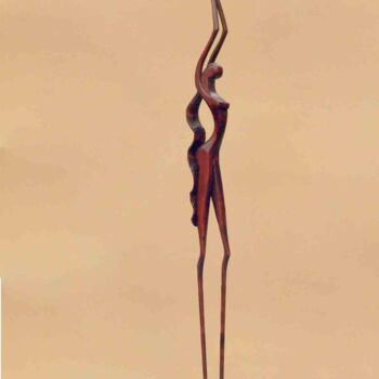 Sculpture titled "Akhtamar" by Alexander Shkarbanenko, Original Artwork, Wood