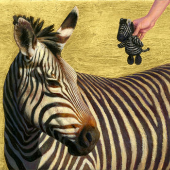 Photography titled "The Zebra" by Alexander Zakharov, Original Artwork