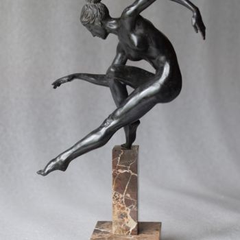 Sculptuur getiteld ""Antonina"" door Alexandr Karat, Origineel Kunstwerk, Bronzen