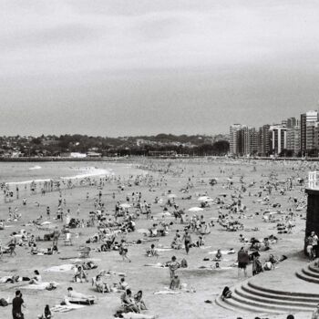 Photography titled "La playa" by Alexandr Lugovoy, Original Artwork, Analog photography