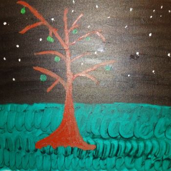 Malarstwo zatytułowany „Apple tree” autorstwa Alexander Veselovsky, Oryginalna praca, Olej