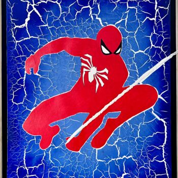 "Spiderman" başlıklı Tablo Alexandra Galavtine tarafından, Orijinal sanat, Akrilik