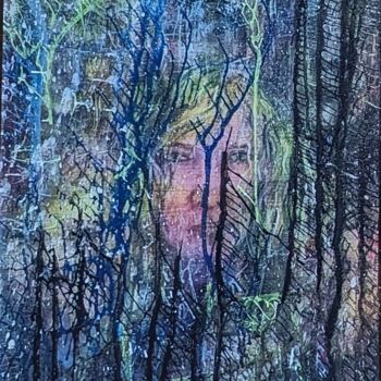 Incisioni, stampe intitolato "Versteckt" da Alexandra Humphreys, Opera d'arte originale, Stampa digitale Montato su Plexigla…
