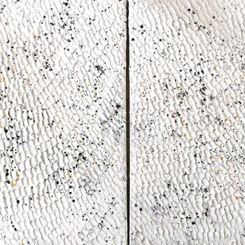 Peinture intitulée "Jaspe dalmatien" par Alexandra Isler, Œuvre d'art originale, Acrylique