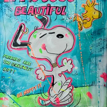 Peinture intitulée "Life is sooo beauti…" par Alexandra Machmar, Œuvre d'art originale, Acrylique