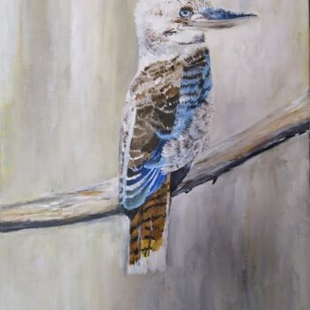 Painting titled "Bird 4" by Alexandra Petropoulou, Original Artwork, Acrylic