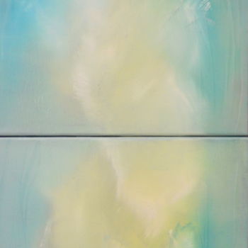 Картина под названием "Merveille" - Alexandra Van Lierde, Подлинное произведение искусства, Масло Установлен на Деревянная р…